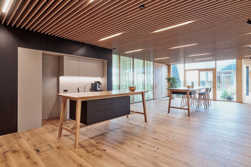 Hargassner GmbH – Energy World Weng Area, Salzburg TS2Flr TS4 Alois Scheicher GmbH (Scheicher.Wand)