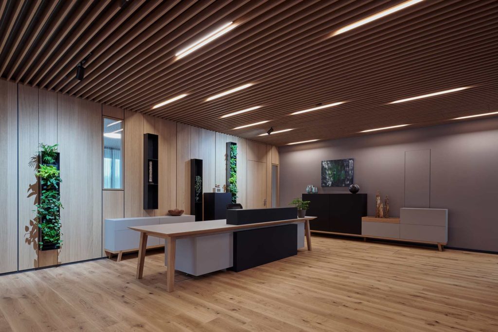 Hargassner GmbH – Energy World Weng Area, Salzburg TS2Flr TS4 Alois Scheicher GmbH (Scheicher.Wand)