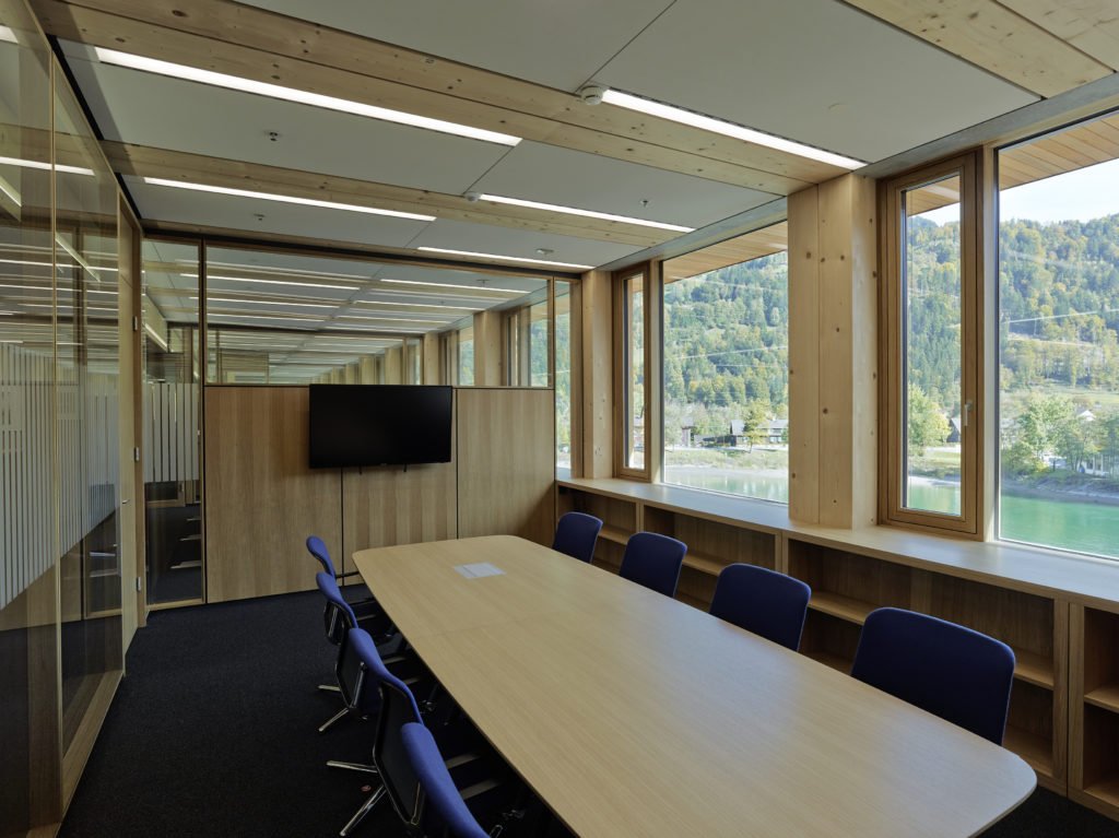 IZM Montafon Architekt Hermann Kaufmann, Schwarzach TS1Flr TS2Flr Alois Scheicher GmbH (Scheicher.Wand)
