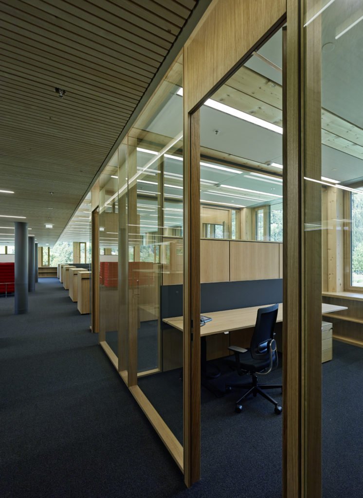 IZM Montafon Architekt Hermann Kaufmann, Schwarzach TS1Flr TS2Flr Alois Scheicher GmbH (Scheicher.Wand)