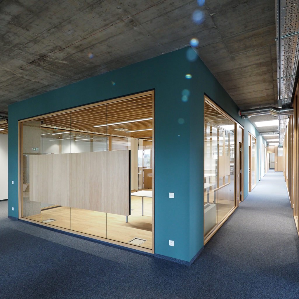 Raiffeisen Verband Salzburg Architekten Scheicher, Adnet TS5 TS1 Alois Scheicher GmbH (Scheicher.Wand)