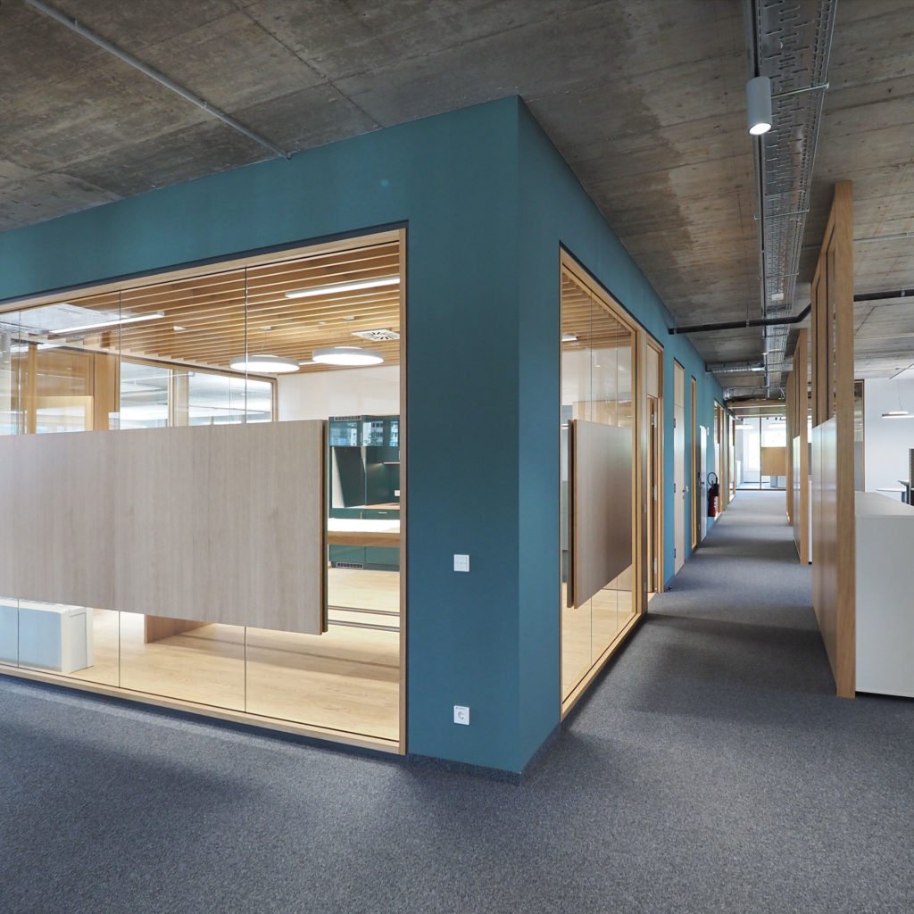 Raiffeisen Verband Salzburg Architekten Scheicher, Adnet TS5 TS1 Alois Scheicher GmbH (Scheicher.Wand)
