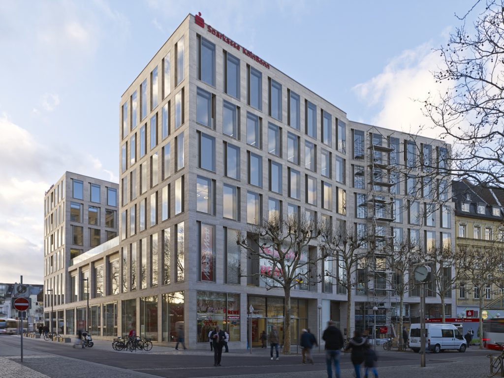 Sparkasse KölnBonn Architekten Ortner & Ortner, Berlin TS1Gl TS2Gl Alois Scheicher GmbH (Scheicher.Wand)