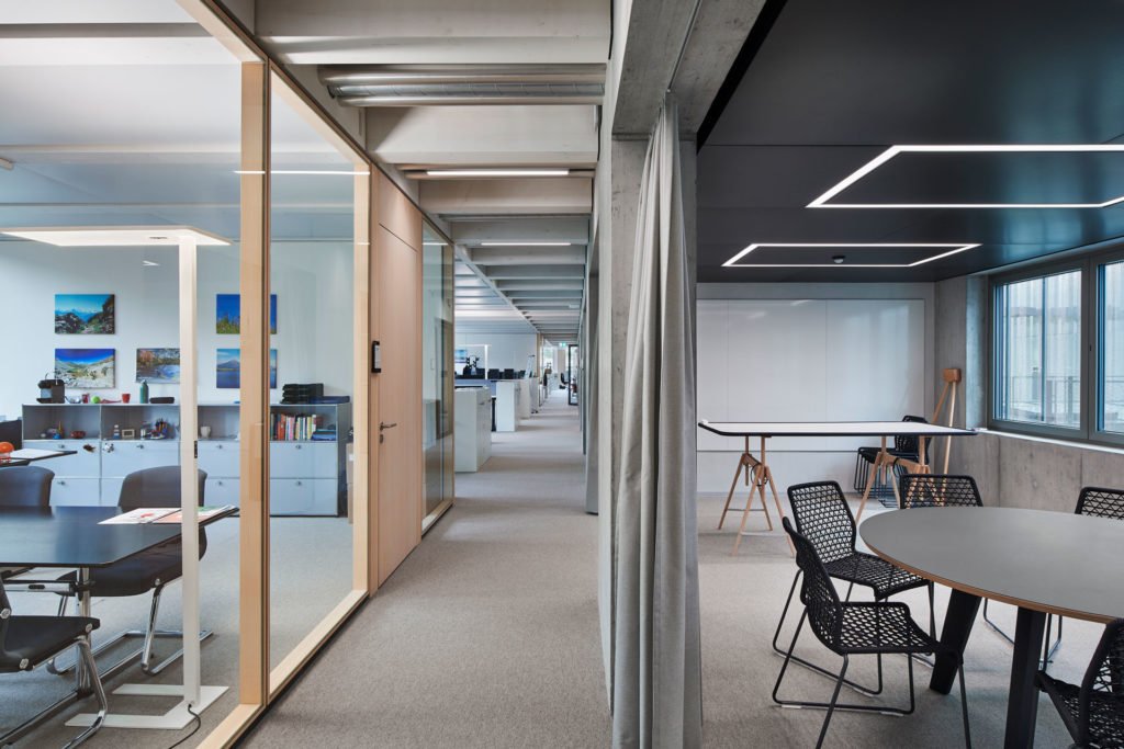 UVEK-Campus Ittigen Berrel Berrel Kräutler Architekten, Zürich TS1Flr Alois Scheicher GmbH (Scheicher.Wand)