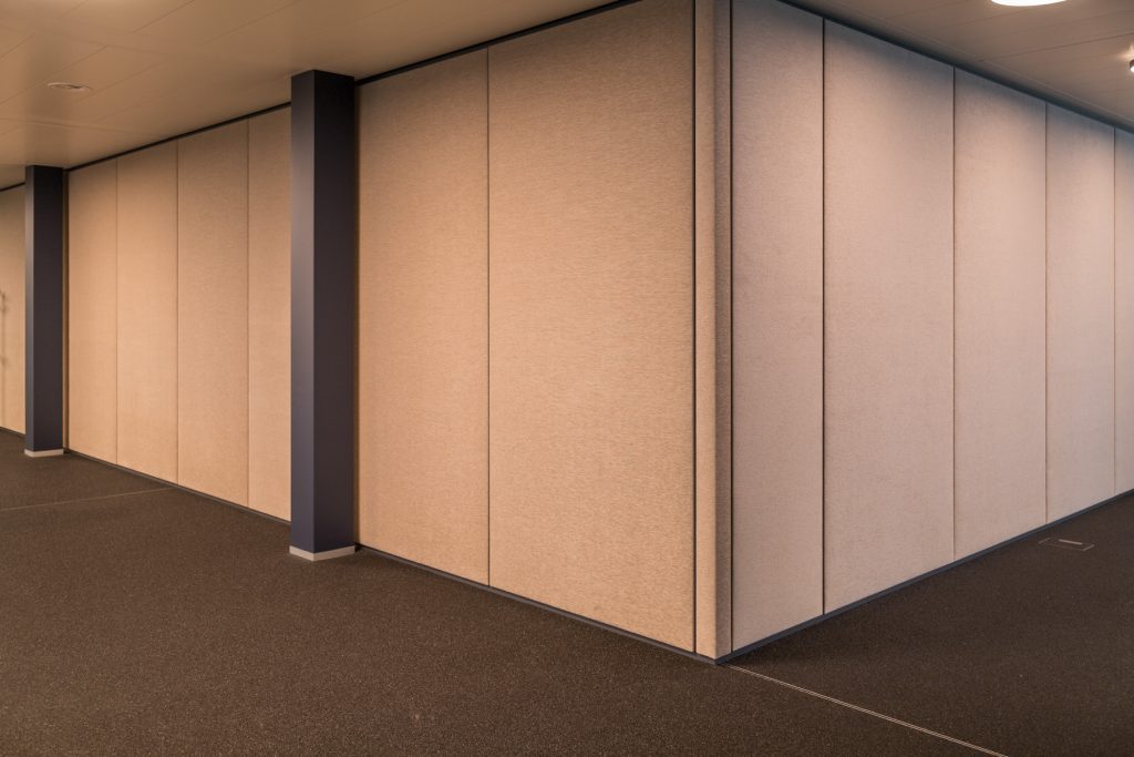 EHG Stahlzentrum Dornbirn ARCHMP Moosbrugger Pfandl ZT TS1Flush TS4 TS4 mit Textiloberfläche Alois Scheicher GmbH (Scheicher.Wand)