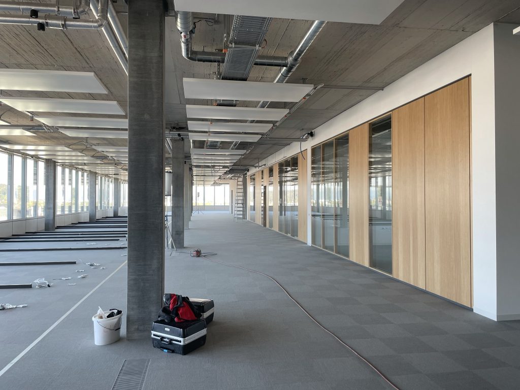 Endress + Hauser Reinach BL (CH) Rapp Architekten AG und Miriam Vogel TS2Flr TS4 Raum-im-Raum-Lösungen Alois Scheicher GmbH (Scheicher.Wand)