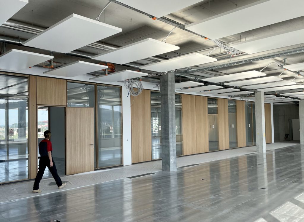 Endress + Hauser Reinach BL (CH) Rapp Architekten AG und Miriam Vogel TS2Flr TS4 Raum-im-Raum-Lösungen Alois Scheicher GmbH (Scheicher.Wand)