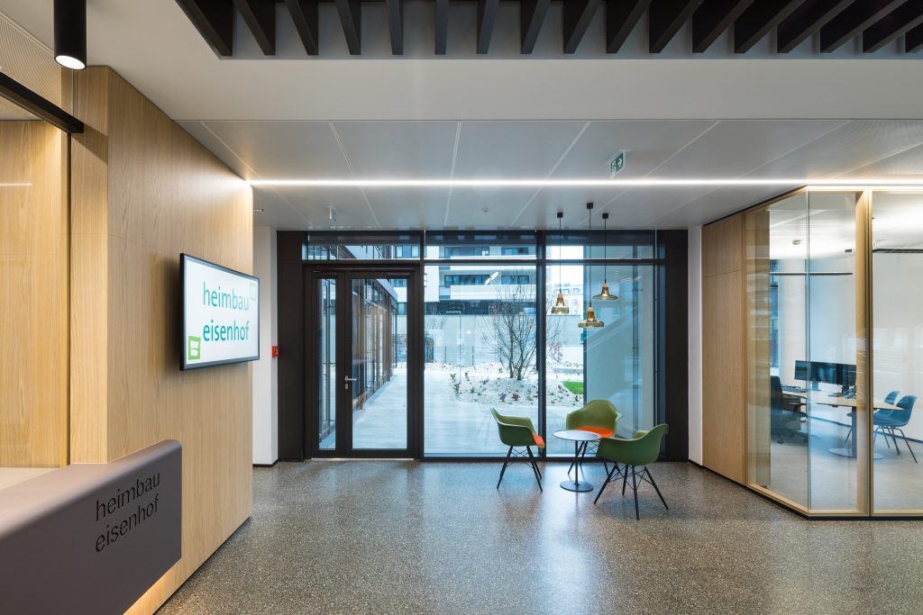 HEIMBAU Eisenhof königlarch architekten TS2Flr TS2Flr Eiche Flush Türbändern, Sonderausführung Schattenfugen Alois Scheicher GmbH (Scheicher.Wand)