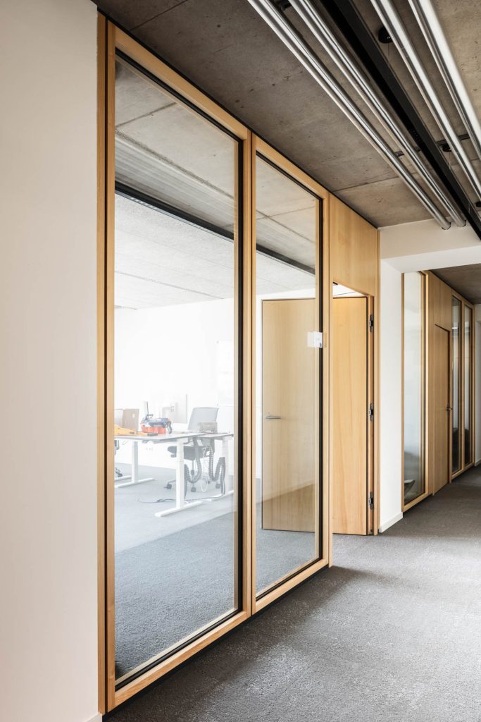 Techdivision im Spinnereihof Kolbermoor Werndl & Partner GmbH TS1 Tanne Natur Alois Scheicher GmbH (Scheicher.Wand)