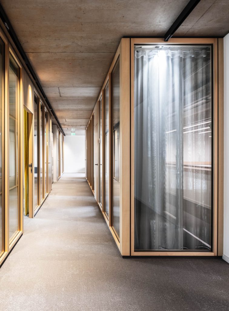 Techdivision im Spinnereihof Kolbermoor Werndl & Partner GmbH TS1 Tanne Natur Alois Scheicher GmbH (Scheicher.Wand)