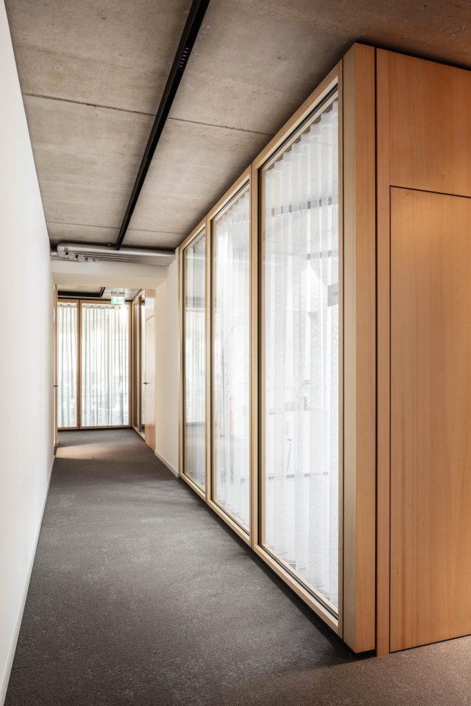 Techdivision im Spinnereihof Kolbermoor Werndl & Partner GmbH TS1 Tanne Natur Alois Scheicher GmbH (Scheicher.Wand)