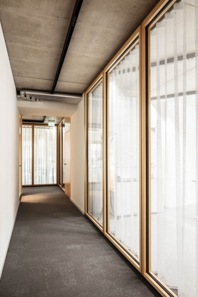 Techdivision im Spinnereihof Kolbermoor Werndl & Partner GmbH TS1 Tanne Natur Alois Scheicher GmbH (Scheicher.Wand)