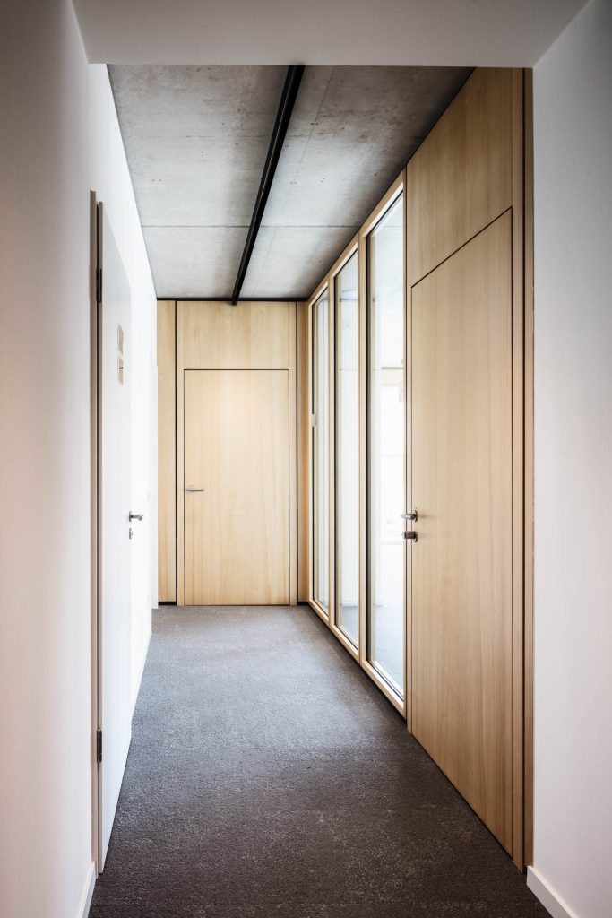 Techdivision im Spinnereihof Kolbermoor Werndl & Partner GmbH TS1 Tanne Natur Alois Scheicher GmbH (Scheicher.Wand)