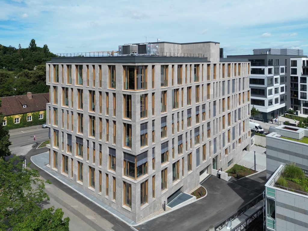 Deutscher Apotheker Verlag Verwaltungsgebäude Büros, Besprechungsräume,Kantine TS2 Flr Eiche Alois Scheicher GmbH (Scheicher.Wand)