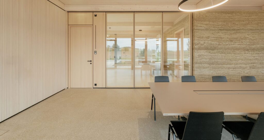 TS2Flr Oberflächenveredelung TS4 Oberflächenveredelung  Vollbautüren, Glasrahmentüren  Breitbandabsorber Tanne Alois Scheicher GmbH (Scheicher.Wand)