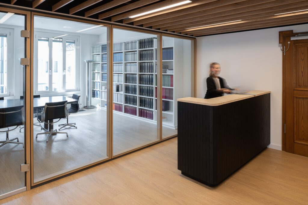 nachhaltig TS2Flr Glaselement Zweifachverglasung TS4 Installationselemente Türen Ganzglas Absenkdichtung europäische Eiche Alois Scheicher GmbH (Scheicher.Wand)