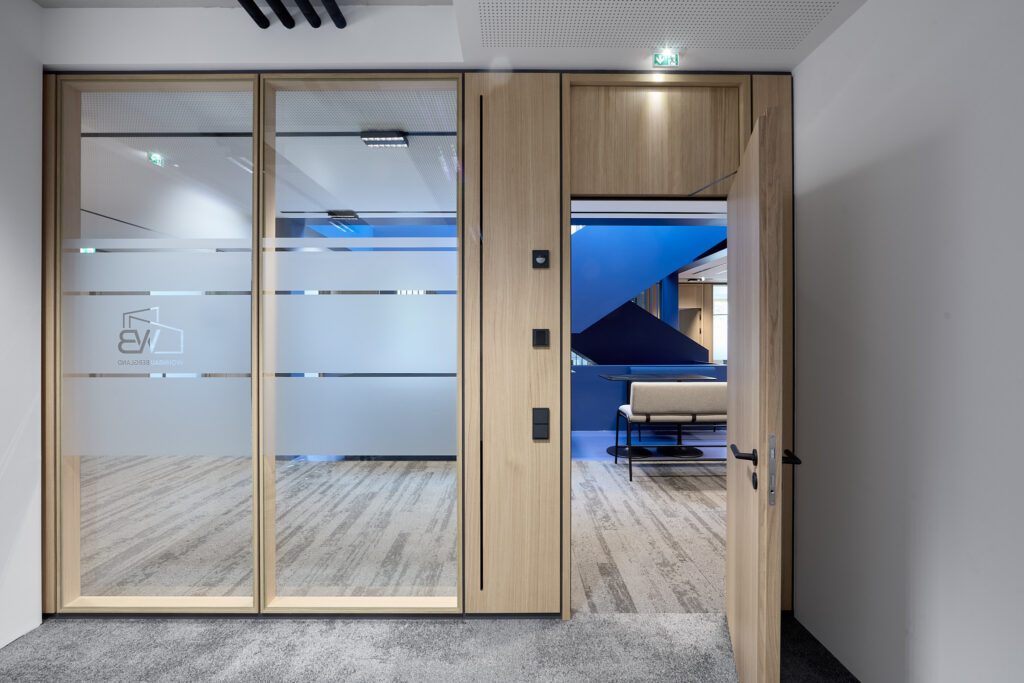 S1 FLR Glasrahmenelemente Eiche TS 4 Vollbauelemente Flush Türen, Vollbau , Absenkdichtung Gebäudeumluft  Eiche Alois Scheicher GmbH (Scheicher.Wand)